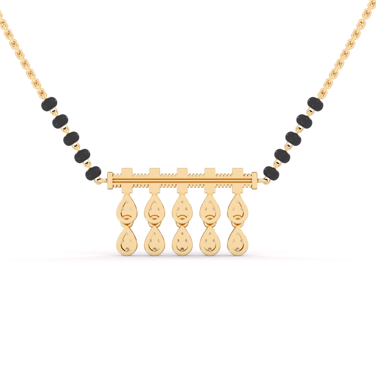 Designer Lab Grown Diamond Mangalsutra
